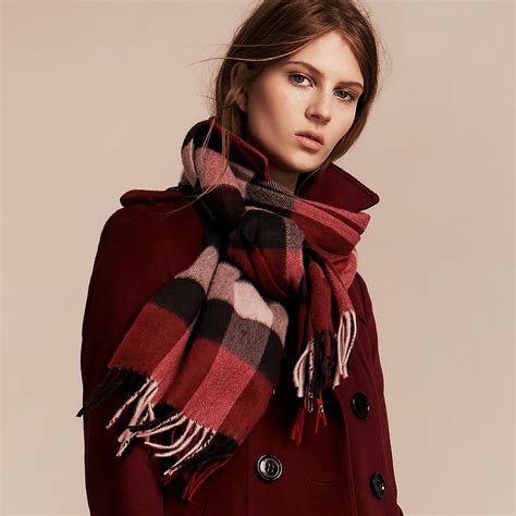 burberry cashmere scarf celebrity|Burberry check cashmere scarf sale.